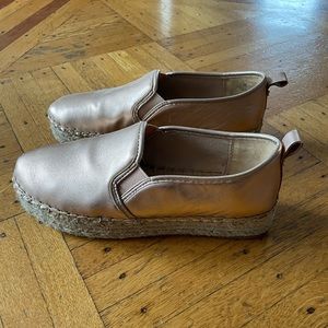 Rose gold Sam Edelman Espadrilles, size 8.5